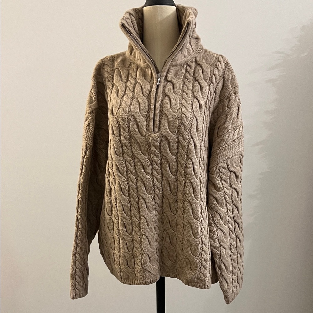 H&M Wool Cable Knit Sweater